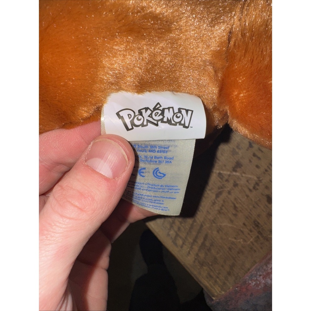 Build A‎ Bear Pokemon Eevee Plush BABW Standing 17" No Sound 2021 - Picture 11 of 13